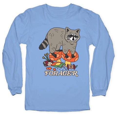 Forager Raccoon Longsleeve Tee